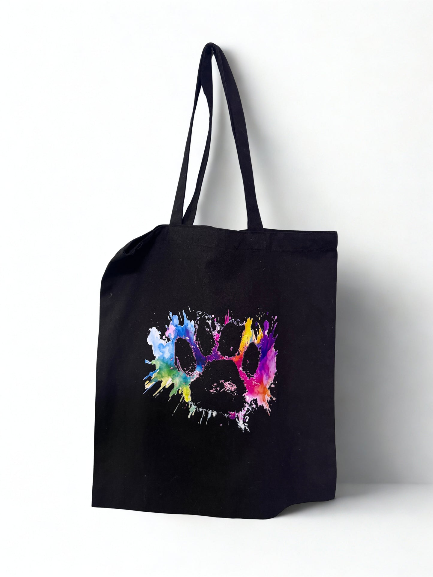 Paw Splash Tote Bag