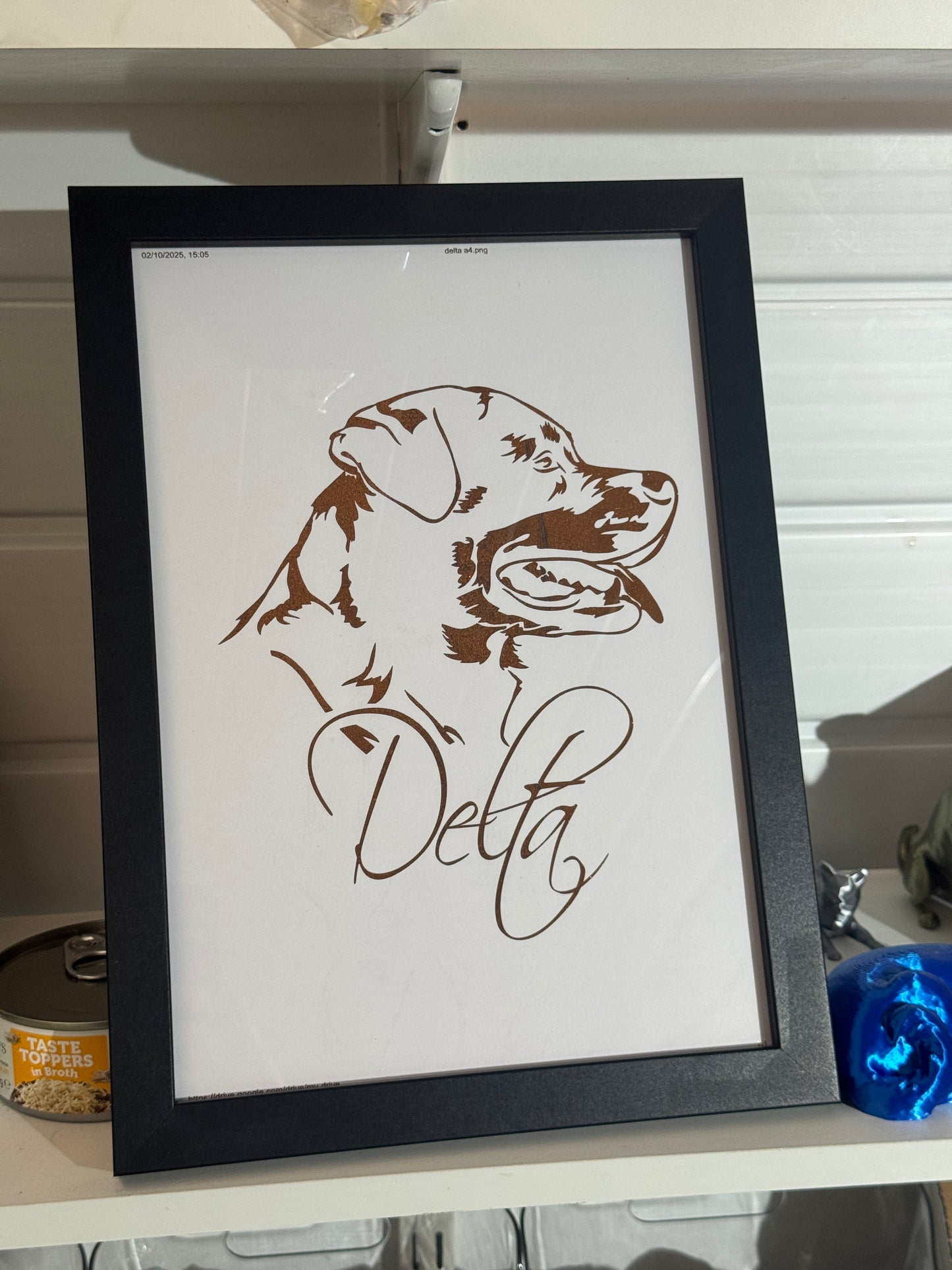 Your Picture Unsigned Foil Print A4