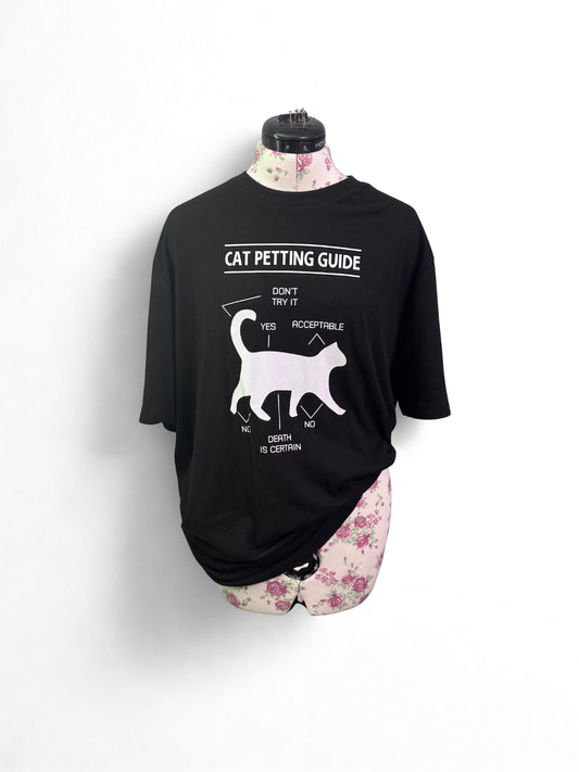 Cat Stroking Guide T-Shirt